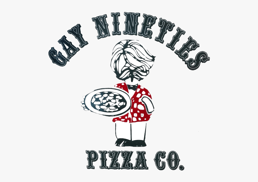 Gay Nineties Pizza - Illustration, Transparent Clipart