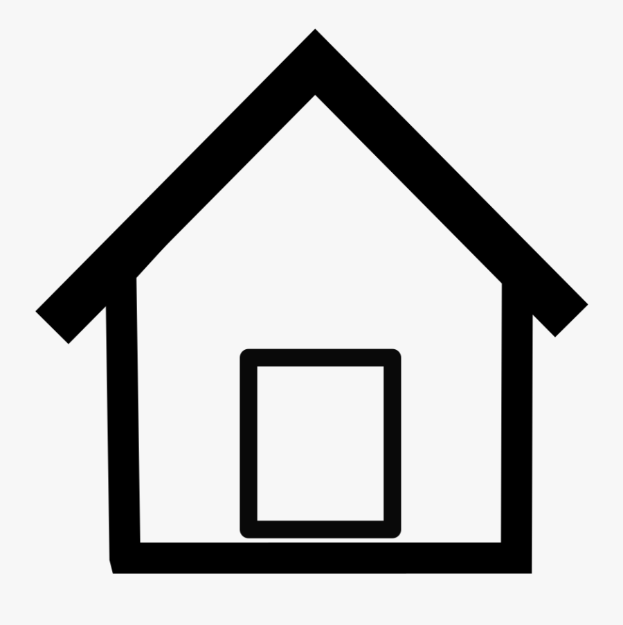 Simple-home - Home Vector Png, Transparent Clipart