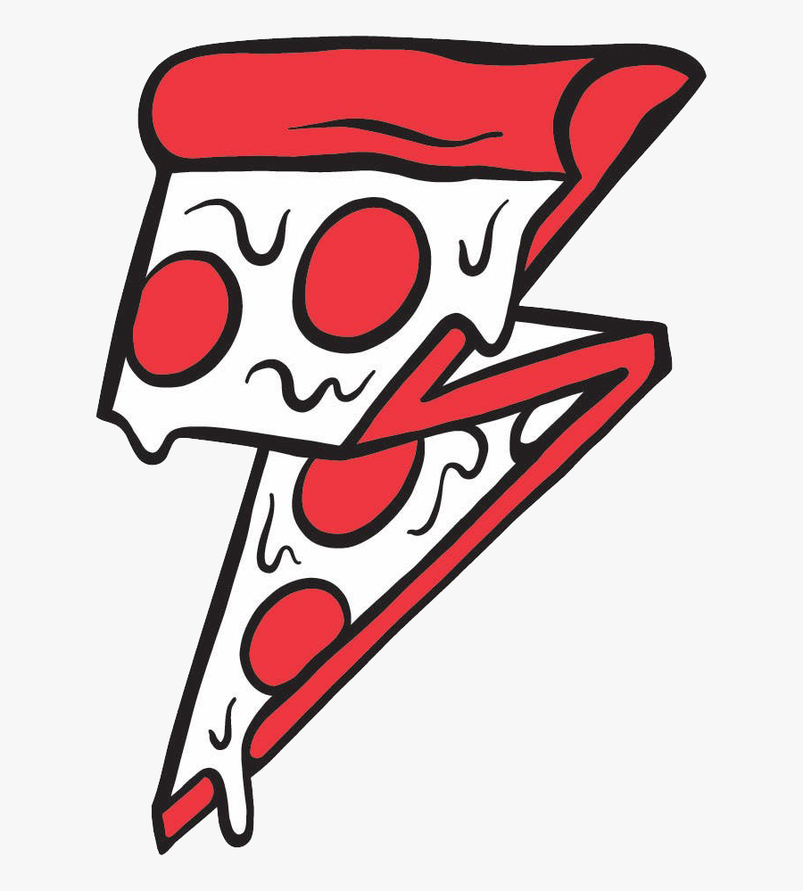 A Drawing Of A Pizza, Transparent Clipart
