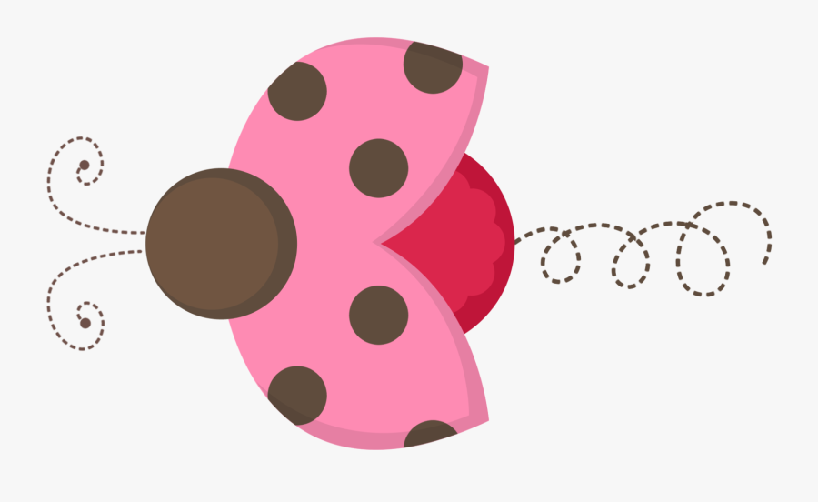 Ladybug Cliparts - Pink And Brown Ladybug, Transparent Clipart