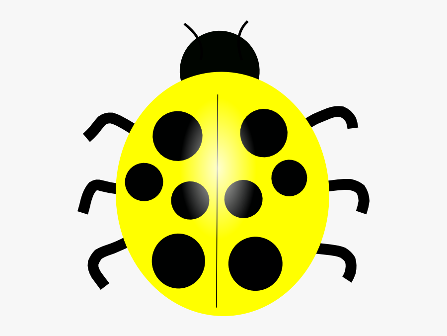 Yellow Ladybug Clip Art At Clker Vector Clip Art - Different Colored Ladybugs Clipart, Transparent Clipart