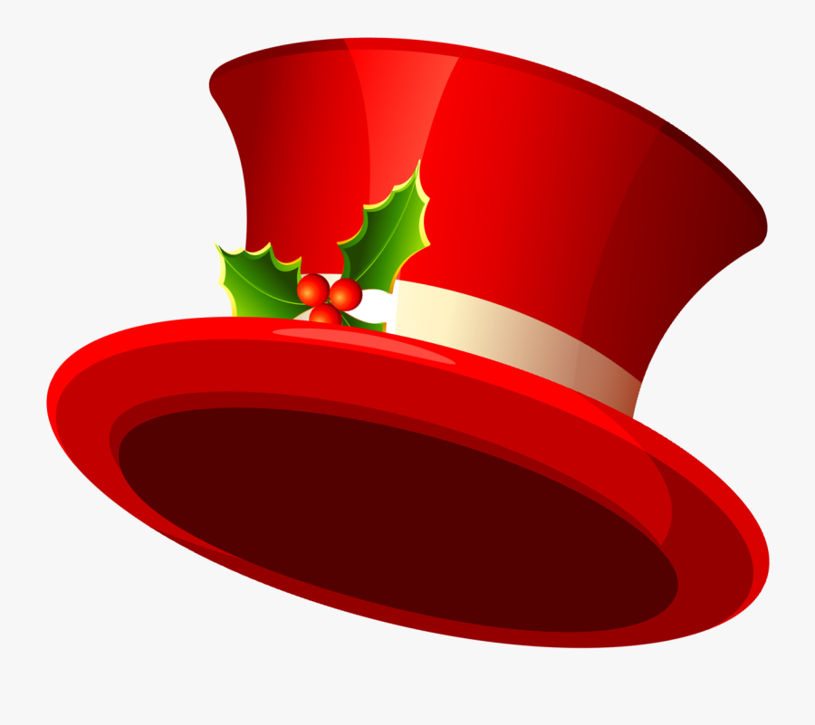 Christmas Hats Clipart - Transparent Background Christmas Hat Png, Transparent Clipart