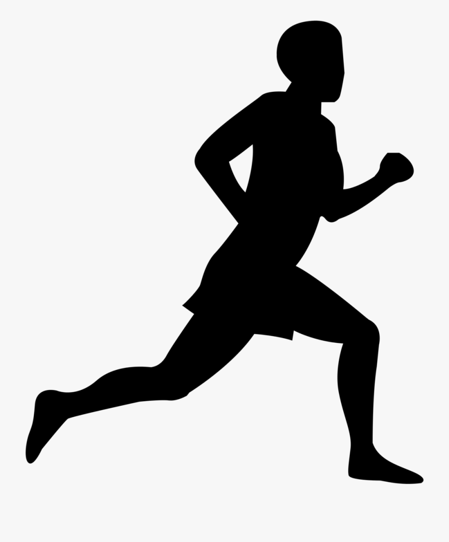 Free Clip Art Of Person Running Clipart - Running Dictation, Transparent Clipart