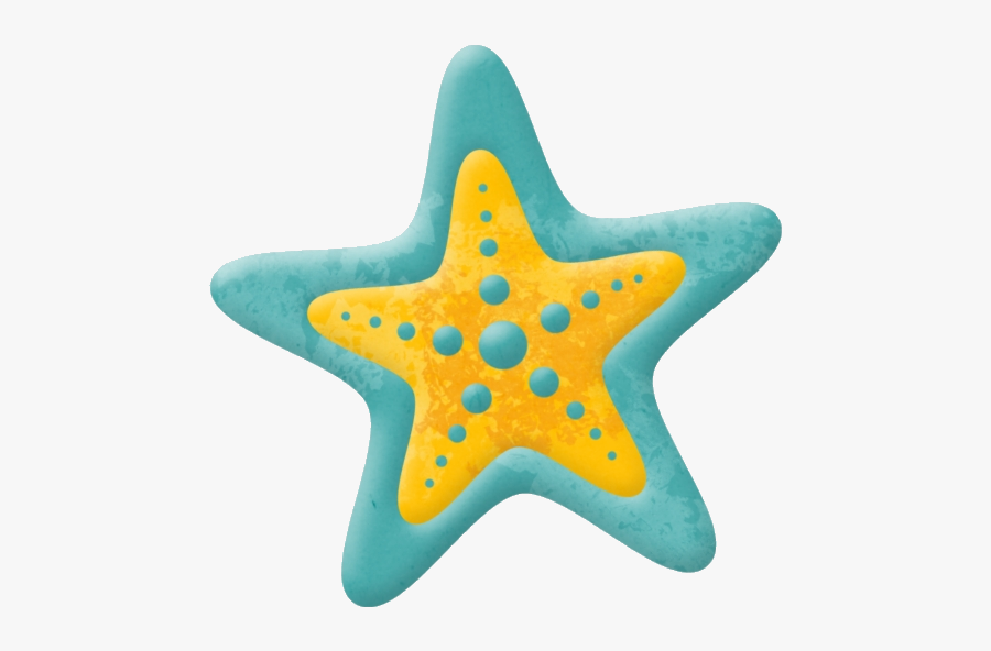 Starfish Ljd Wos Blue Clipart Free Transparent Png - Star Fish Clipart Png, Transparent Clipart