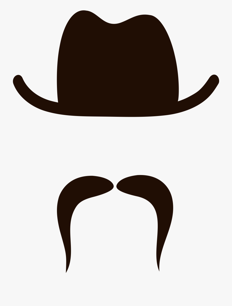 Cowboy Hat Clipart To Download Free - Cowboy Hat And Mustache, Transparent Clipart
