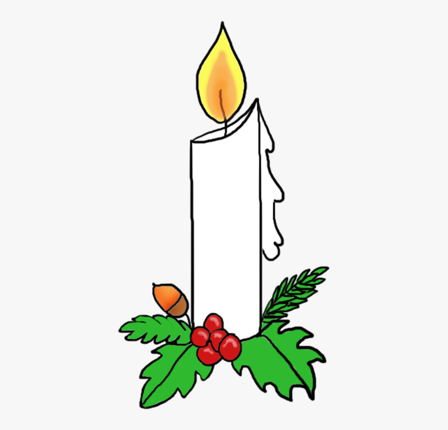 Collection Of Candle Clipart - White Advent Candle Clipart, Transparent Clipart