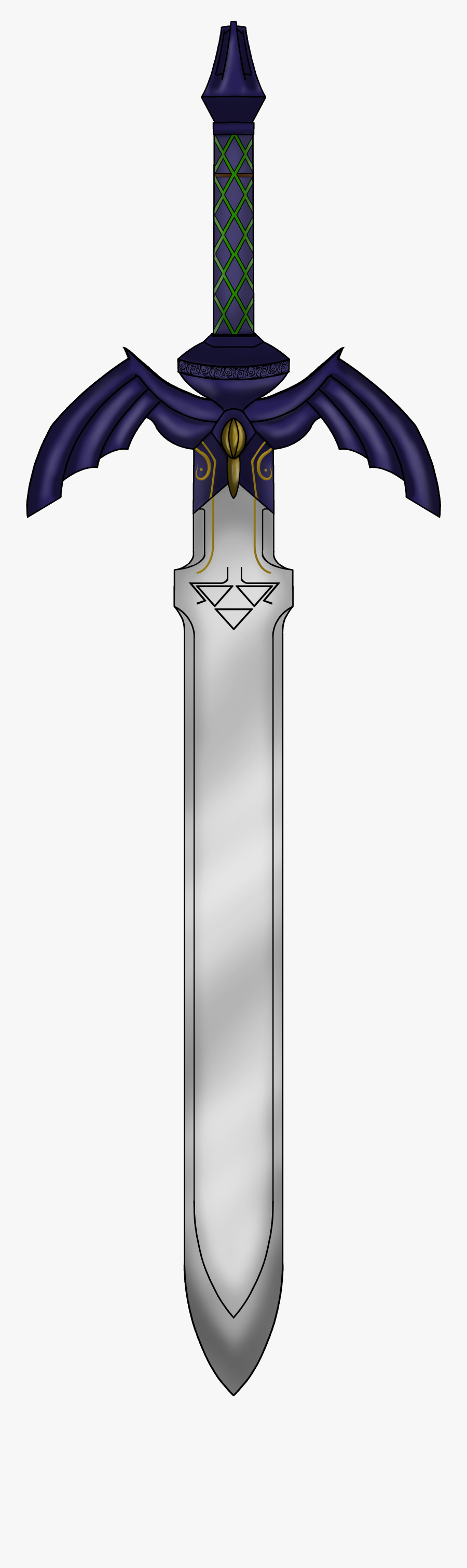 Master Encode To Base - Master Sword Breath Of The Wild, Transparent Clipart