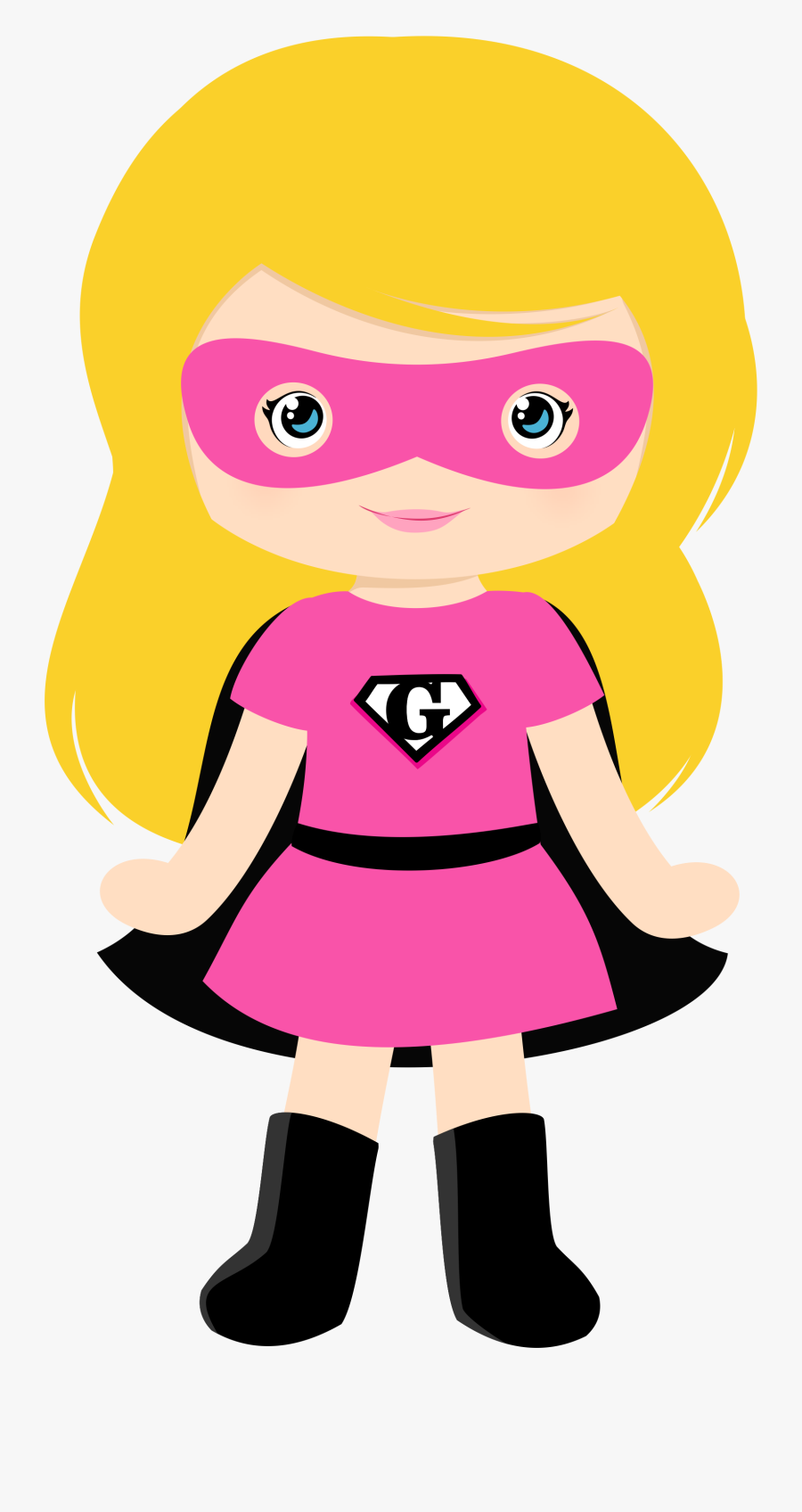 Shared View All - Super Heroinas Cute Png, Transparent Clipart