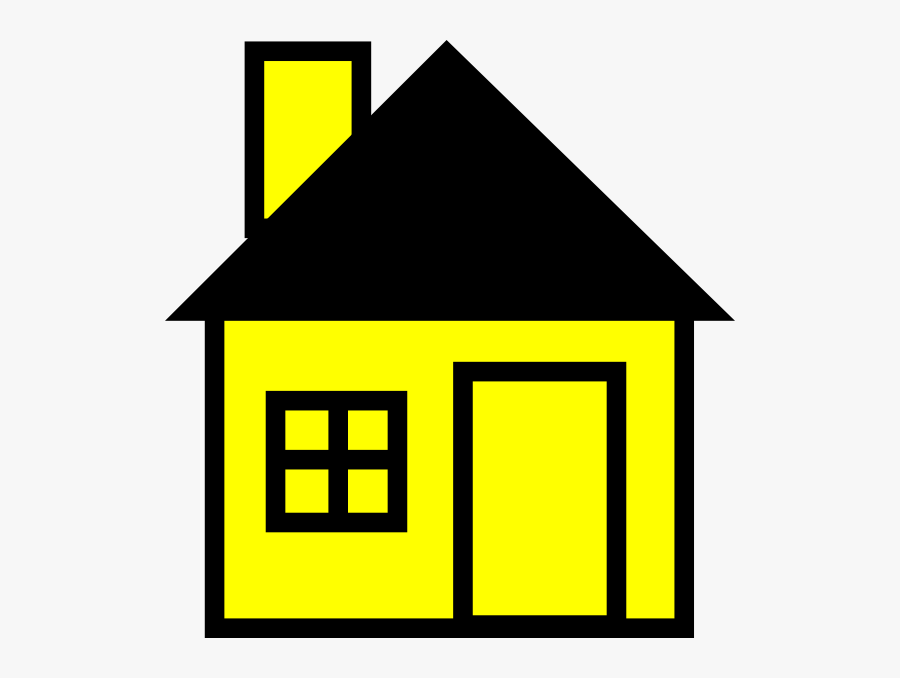 Home School House Clipart Free Free Clipart Images - Simple House Cartoon Drawing, Transparent Clipart