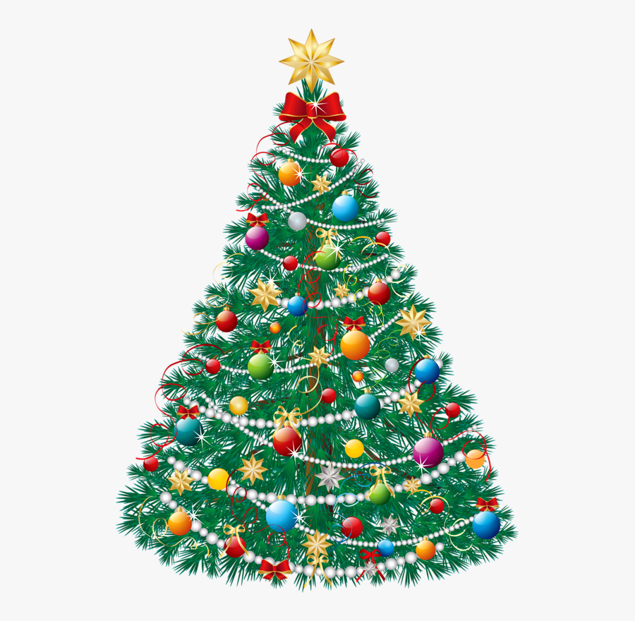 Christmas Tree Eps, Transparent Clipart
