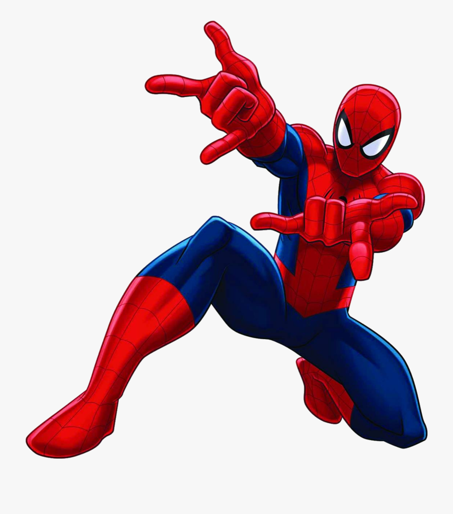 Spiderman Clipart Superhero - Transparent Background Spiderman Png, Transparent Clipart
