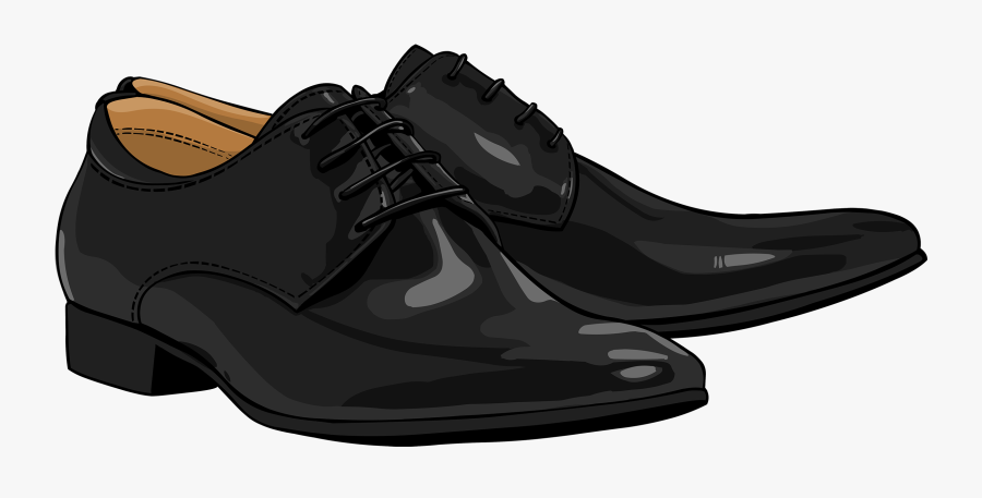 Black Men Shoes Png Clipart - Shoes For Men Clipart, Transparent Clipart