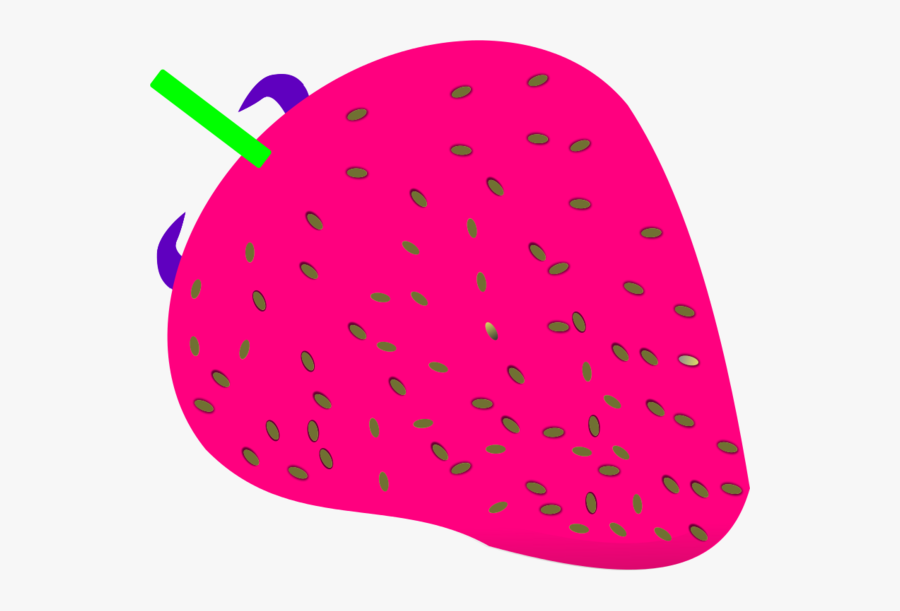 Pink - Strawberry - Clipart, Transparent Clipart