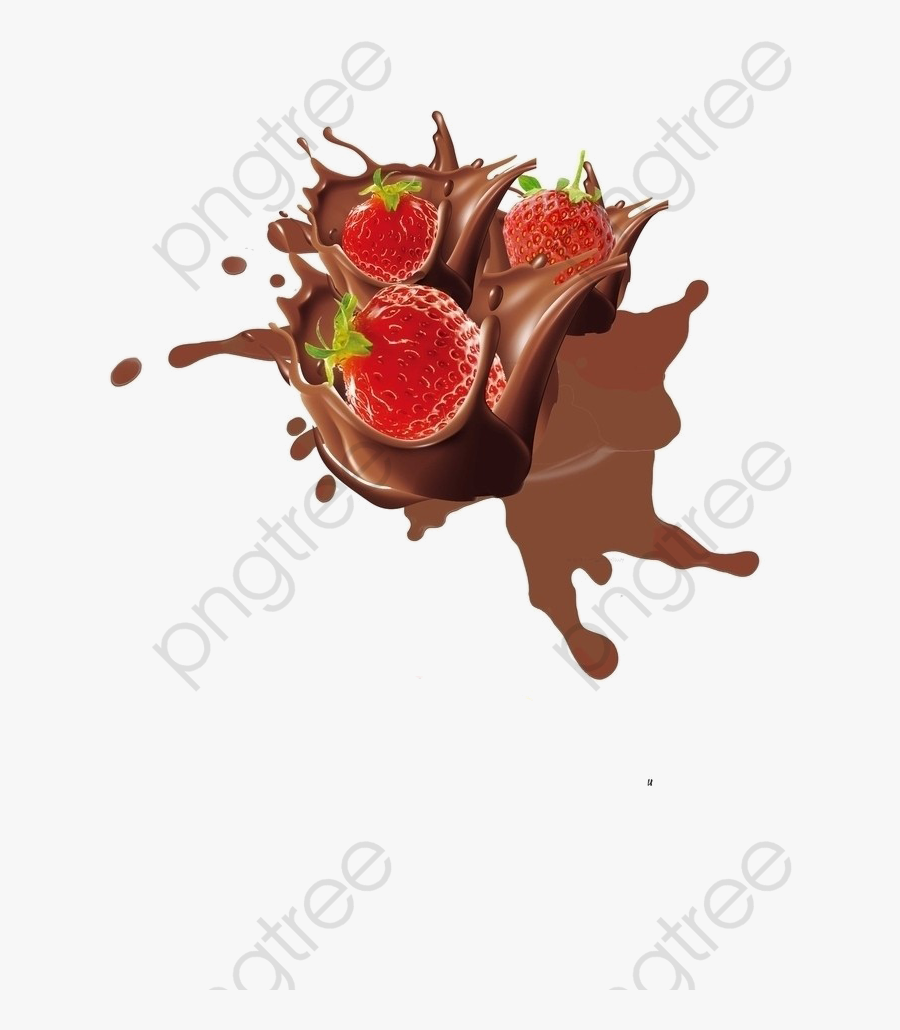 Strawberry Clipart Silhouette - 牛奶, Transparent Clipart