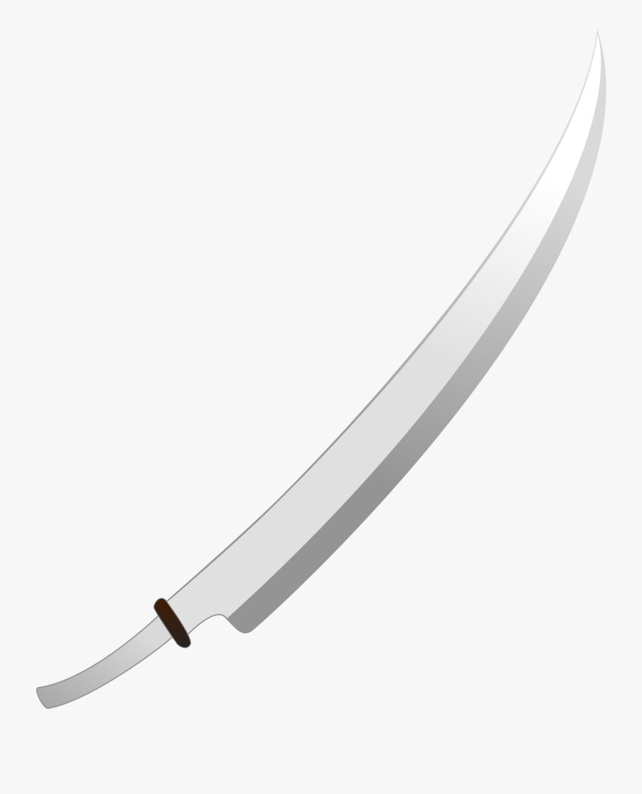 Free Clip Art "katana/sword - Machete, Transparent Clipart