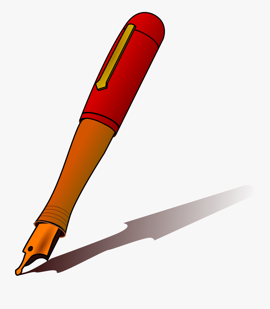 Png Free Library Fountain Pen Clip Art - Pen Clipart, Transparent Clipart