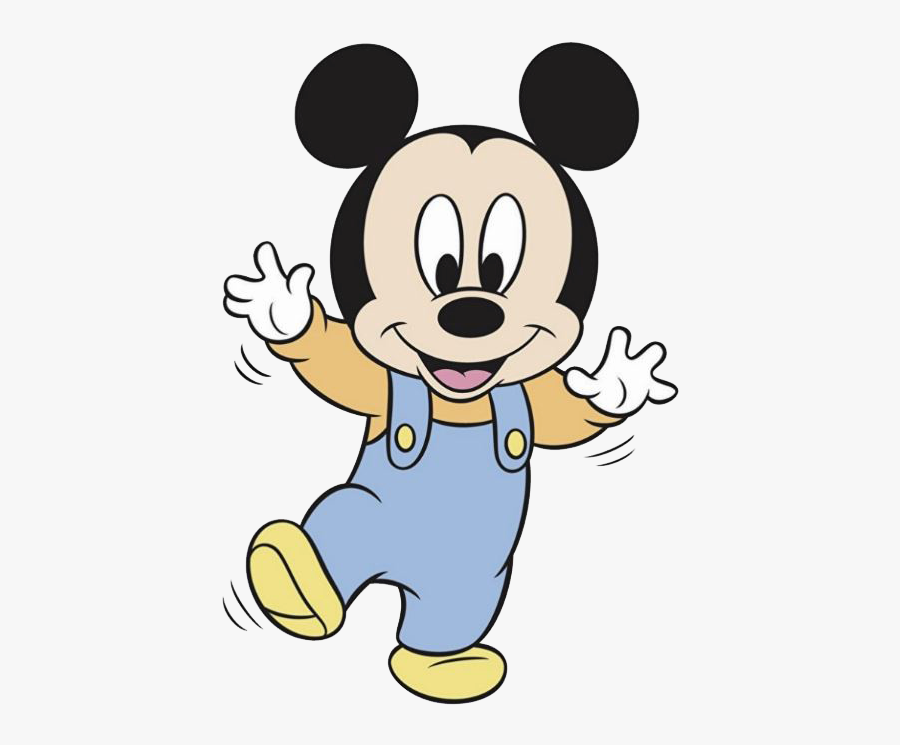 Disney Babies Clip Art 5 - Mickey Mouse Baby Clipart, Transparent Clipart