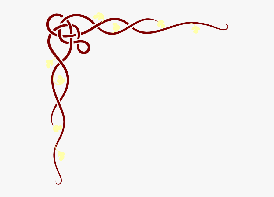 Christmas Lights Clipart Yellow - Breast Cancer Border Png, Transparent Clipart