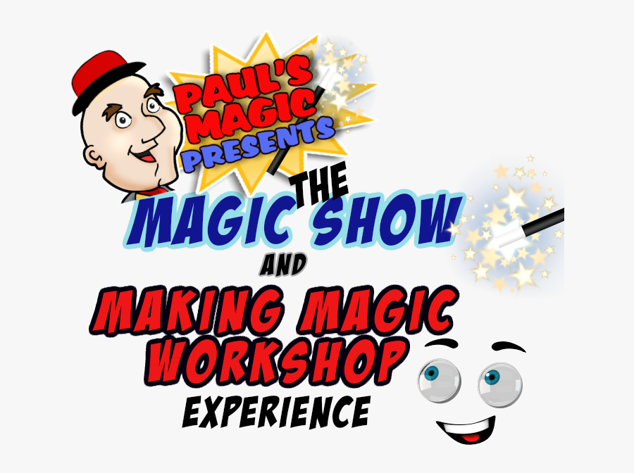 Magic Show And Magic Workshop - Cartoon, Transparent Clipart