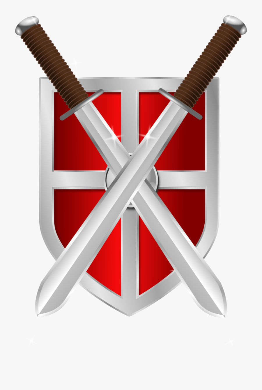 Cold Weapon,sword,shield - Romans Swords And Shields, Transparent Clipart