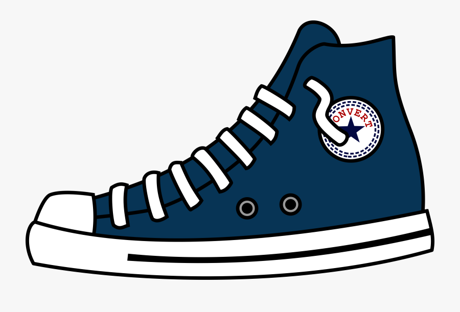 Basketball And Shoes Image Transparent Library Techflourish - Clipart Converse Png, Transparent Clipart