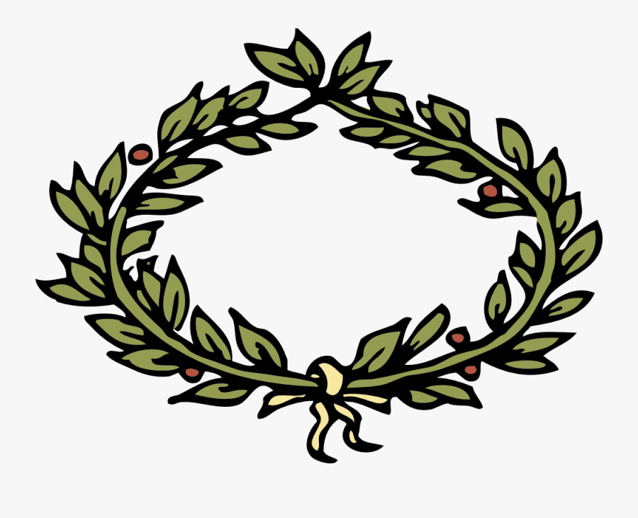 Transparent Leaf Crown Png - Greek Crown Cartoon, Transparent Clipart