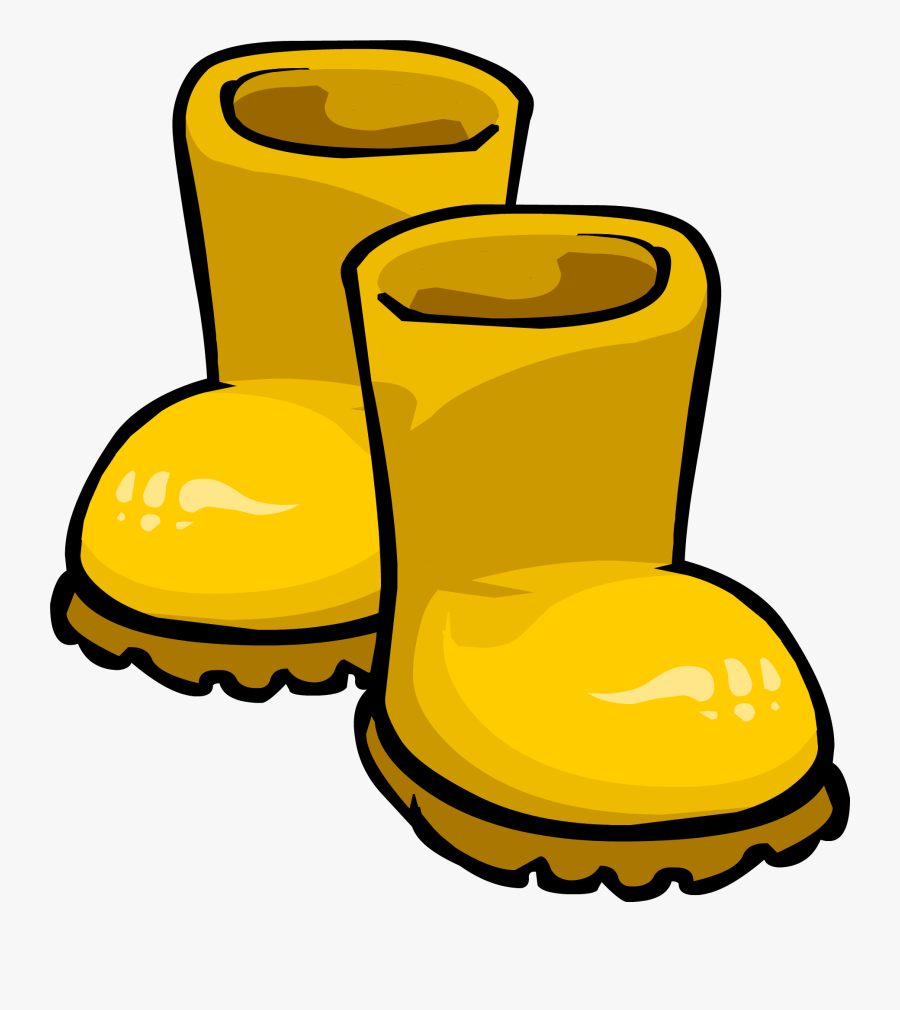 Rain Clipart Penguin - Transparent Rain Boots Clipart, Transparent Clipart