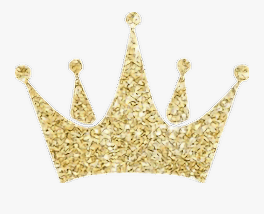 Graphic Free Library Gold Glitter Crown Clipart - Gold Glitter Crown Transparent Background, Transparent Clipart