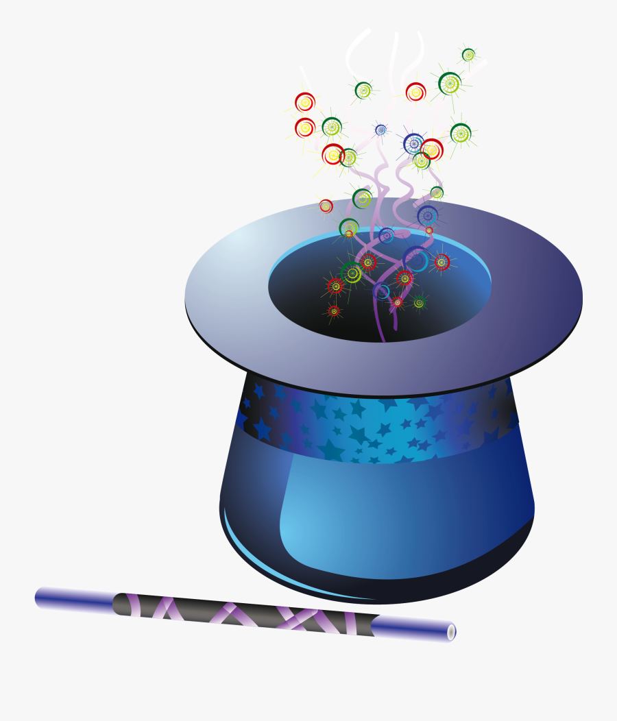 Christmas Lights Clipart Christmas Magic - Magic Hat Clipart Png, Transparent Clipart