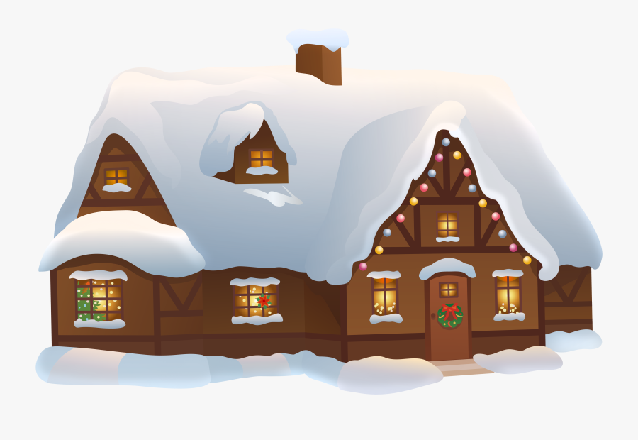 House Clipart Png - Christmas House Clipart, Transparent Clipart