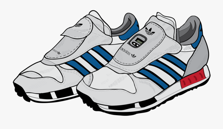 Running Shoe Clipart - Transparent Background Shoes Clipart, Transparent Clipart