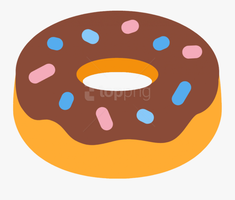 Donut Clipart Png - Transparent Background Cartoon Donut, Transparent Clipart