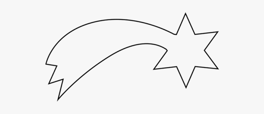 Starfish Clipart Transparent Background - Line Art, Transparent Clipart