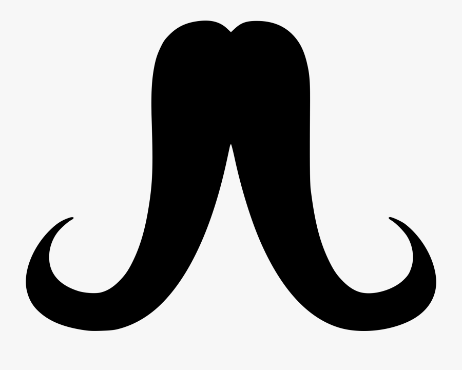 Clip Art Long For Free Download - Mustache Prop, Transparent Clipart