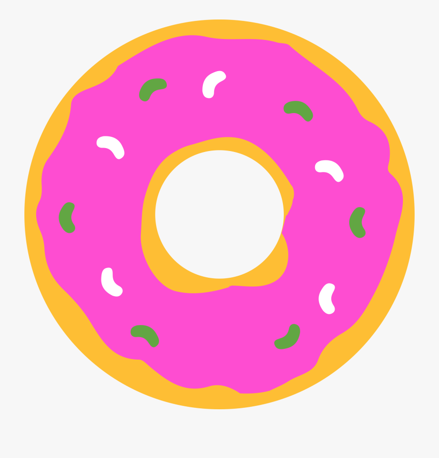 Donut Clipart - Doughnut, Transparent Clipart