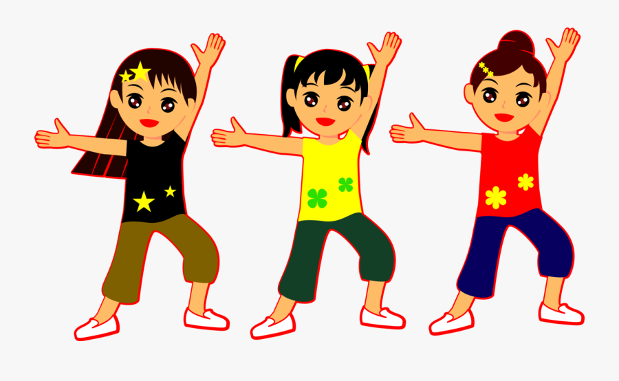 Transparent Dancing People Png - Girls Dancing Clip Art, Transparent Clipart