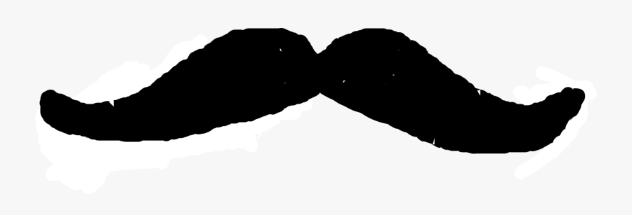 Free Clipart Mustache Juliamatic - Outline Image Of Moustache, Transparent Clipart