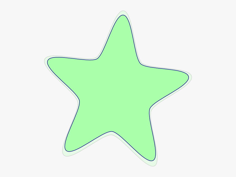 Green Starfish Clipart , Png Download - Star, Transparent Clipart