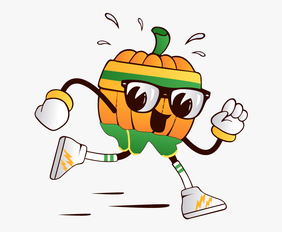 Alhambra Pumpkin Run Clipart , Png Download - Pumpkin Running, Transparent Clipart