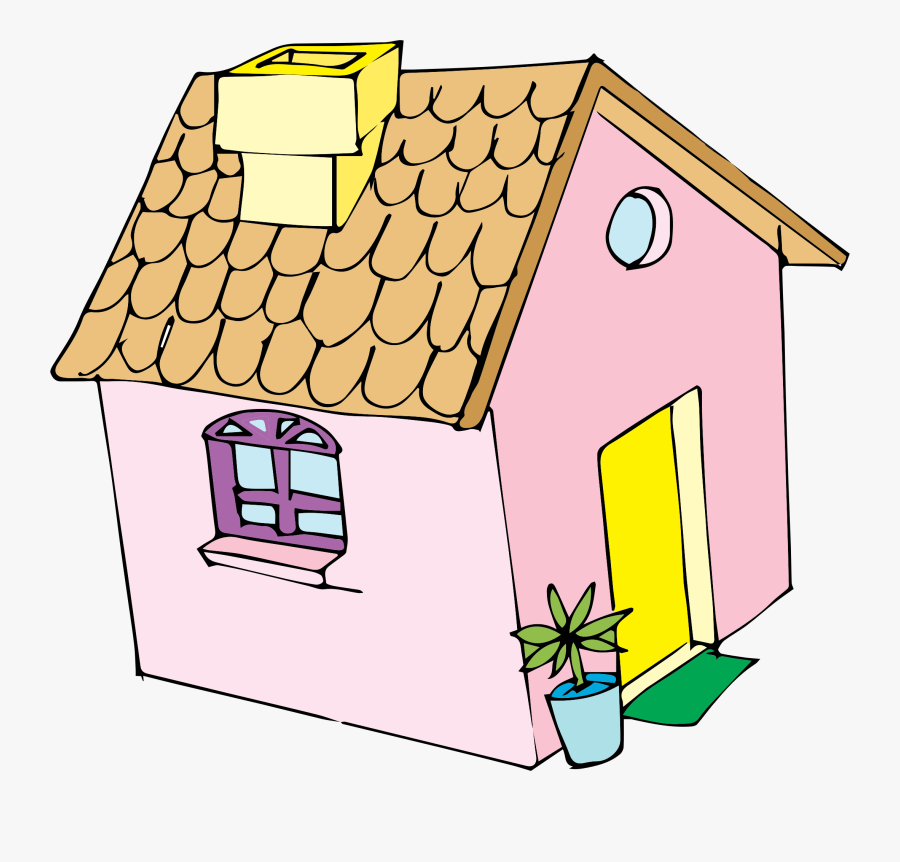 Free To Use Public Domain Houses Clip Art - Free Clipart Hus, Transparent Clipart