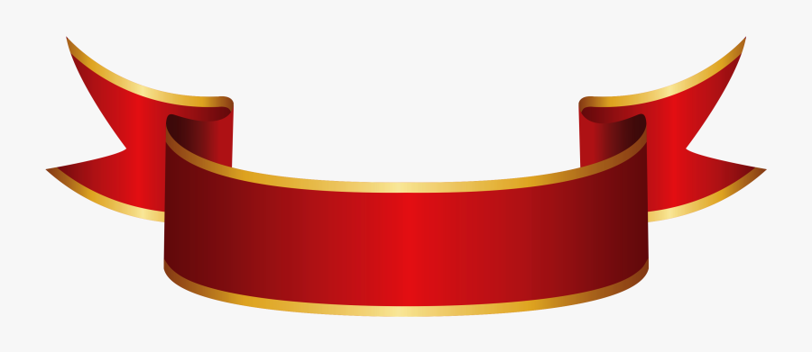 Red Banner Png Clipart Image Ribbon Clipart Images - Ribbon Banner Png, Transparent Clipart
