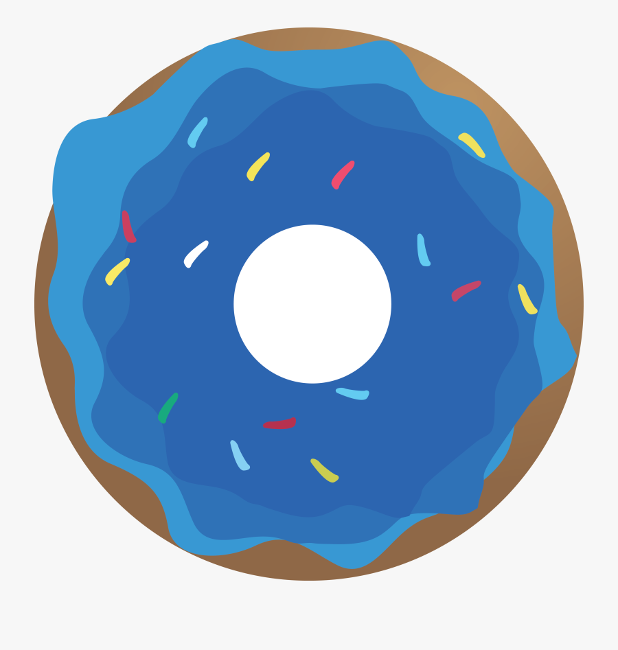 Donut Cliparts For Free Doughnut Clipart Blue And Use - Transparent Background Donut Clipart, Transparent Clipart