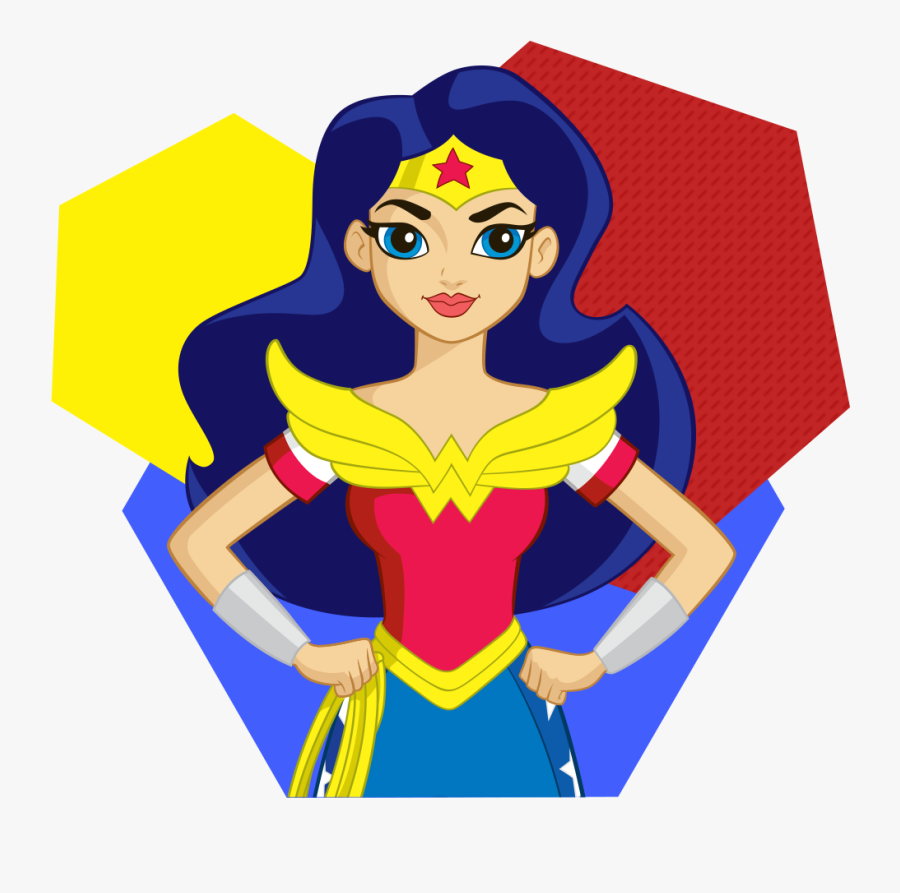 Wonder Woman Super Hero Girls, Transparent Clipart