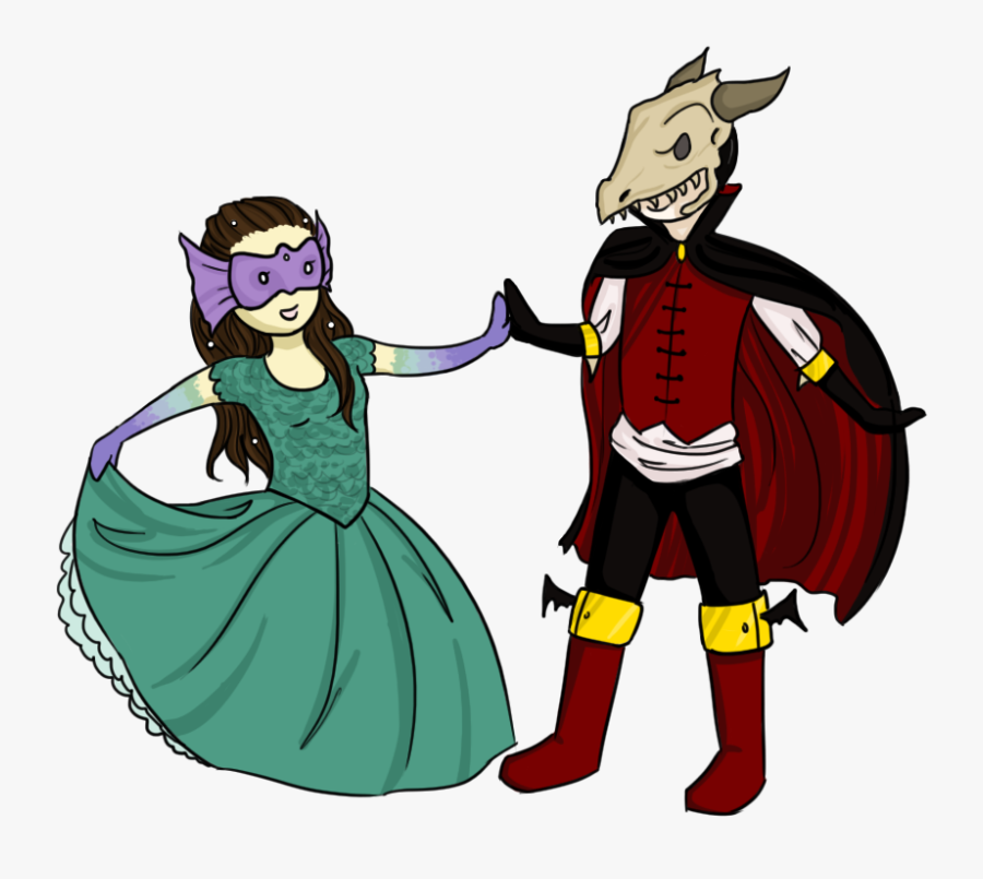 Halloween Dance Clipart - Cartoon, Transparent Clipart