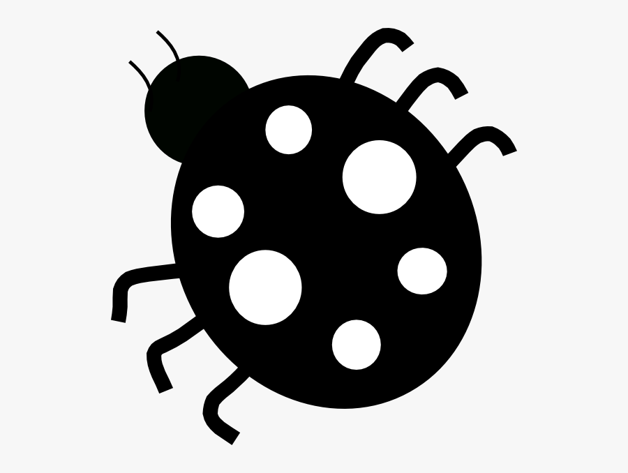Ladybug-black&white Clip Art At Pngio - Ladybug Clip Art, Transparent Clipart