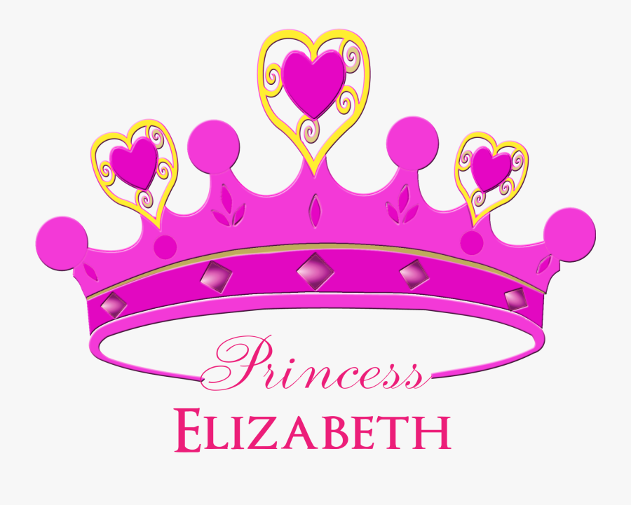 Crown Clip Art Girly - Crown In Pink Colour Png, Transparent Clipart