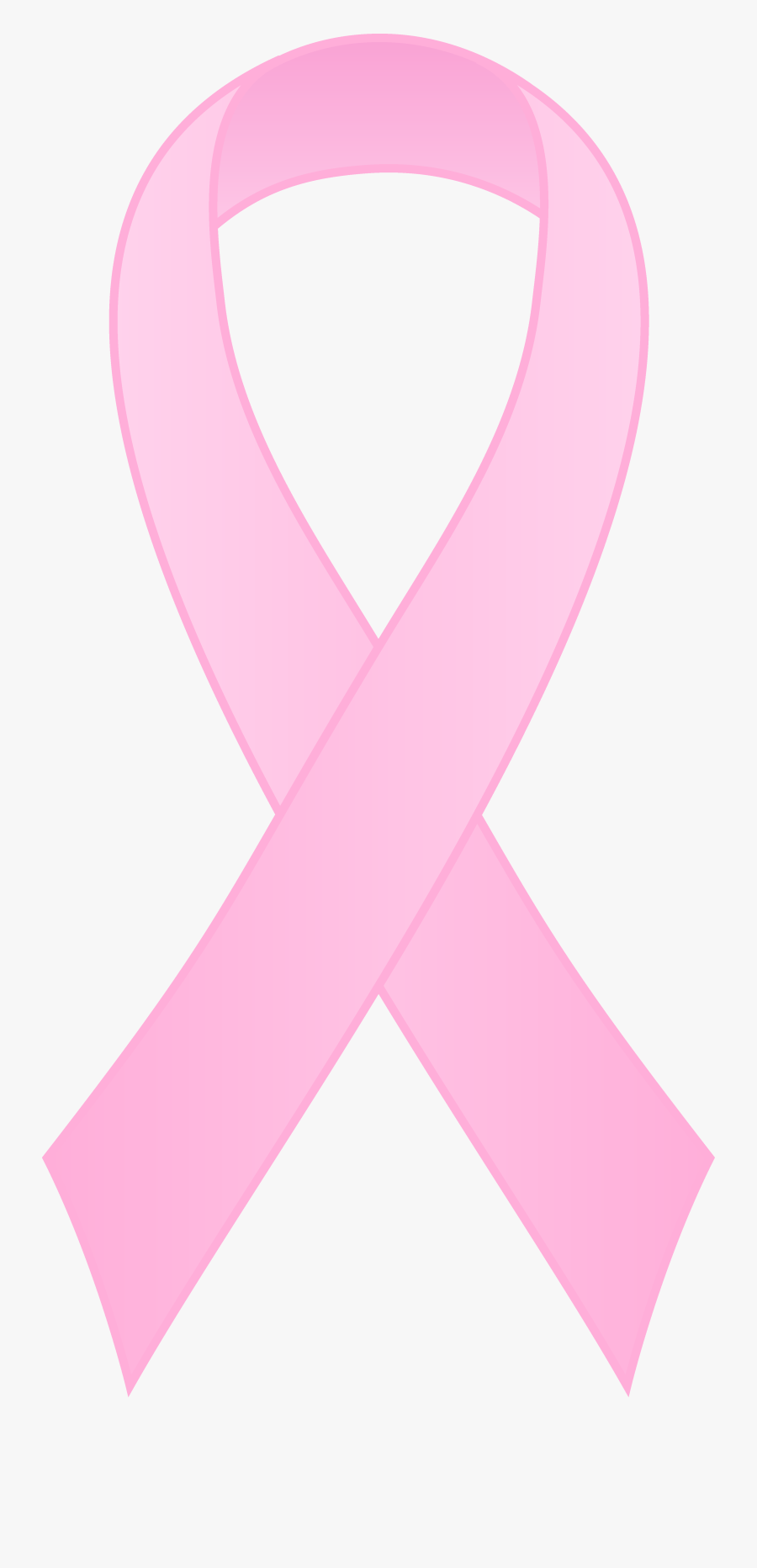 Breast Cancer Awareness Pink Ribbon Free Clip Art - Breast Cancer Awareness Ribbon Black Background, Transparent Clipart