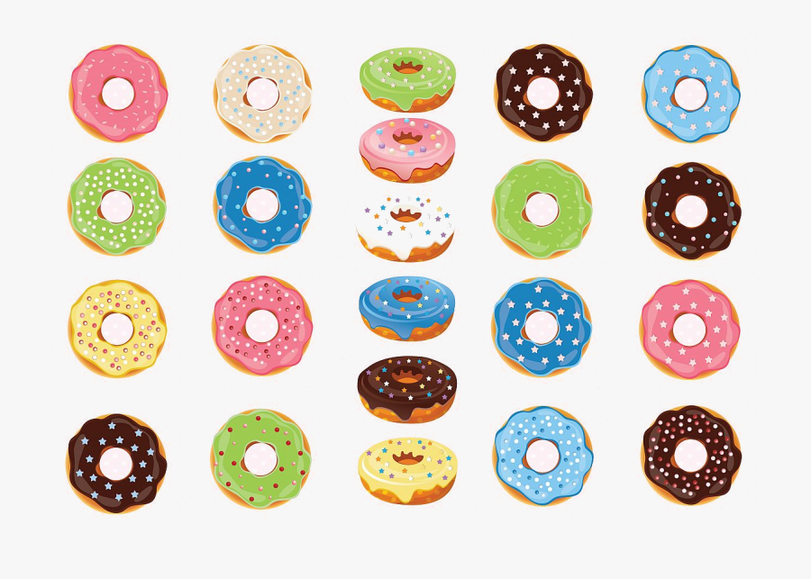 Donut Donuts Clipart Graphics Example Image Transparent, Transparent Clipart