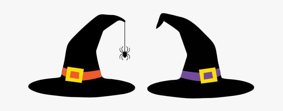 Witch Hat Clipart Transparent Png - Witches Hats Clip Art, Transparent Clipart