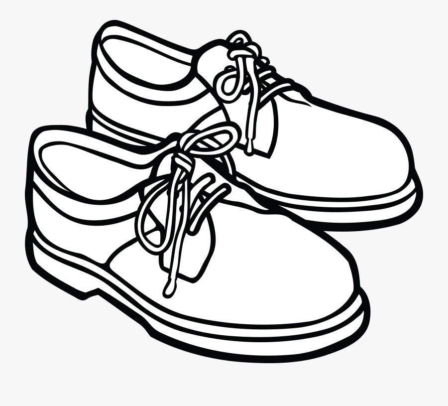 Thumb Image - Shoes Clipart Black And White, Transparent Clipart